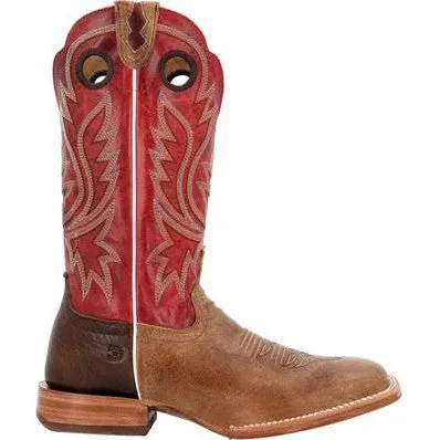 Durango Men's Collection Bison 13" Soft Toe Western Boot- Sand Tobacco- DDB0468