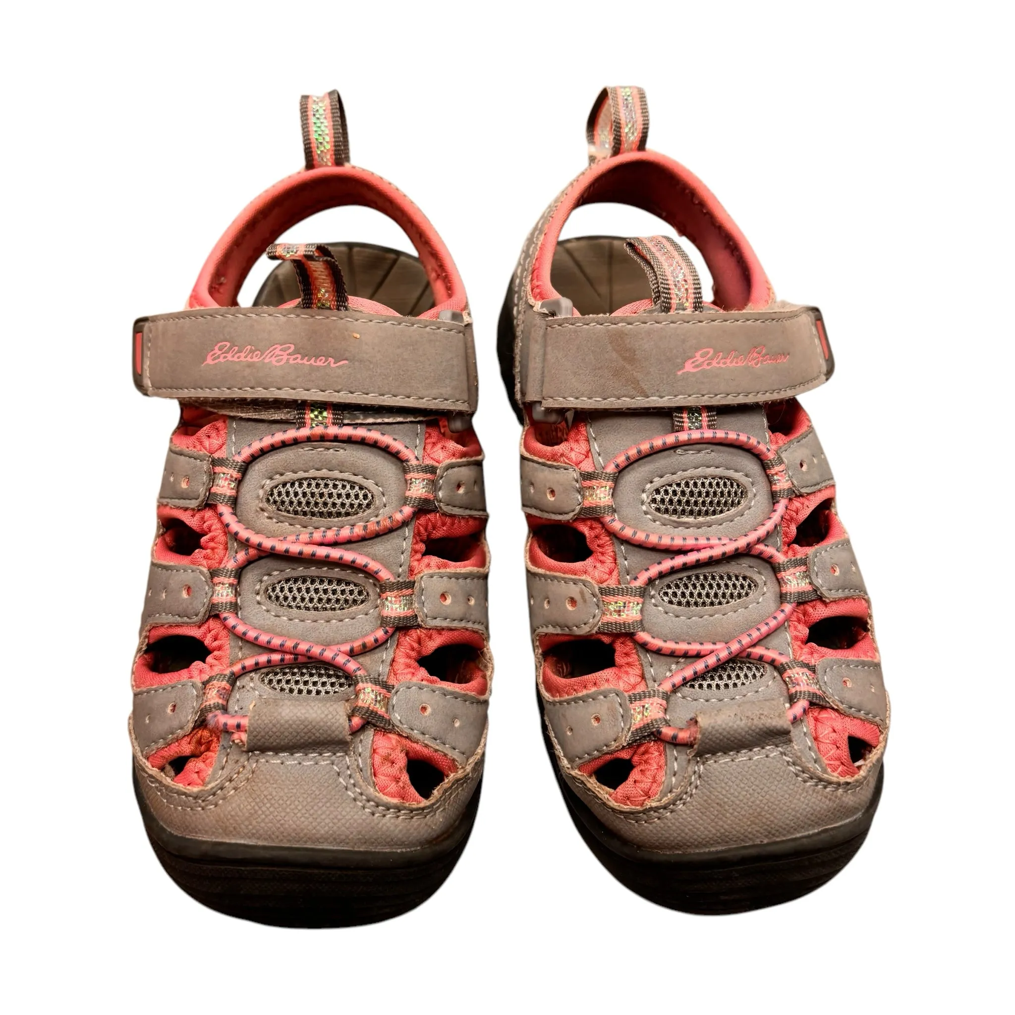 Eddie Bauer Girl's Grey Sandals Size 12