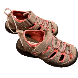 Eddie Bauer Girl's Grey Sandals Size 12