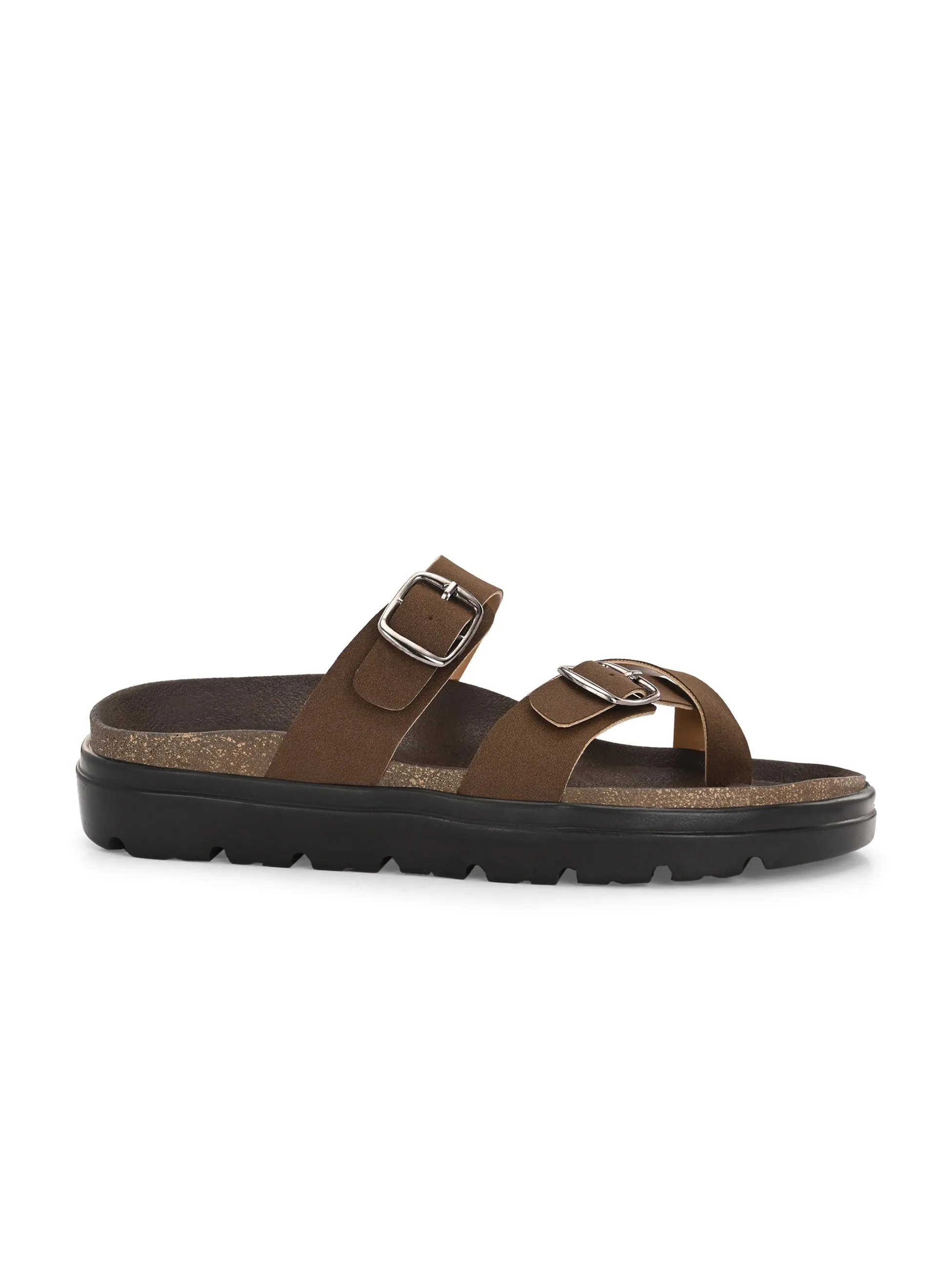 El Paso Women One Toe Slip-On Flats