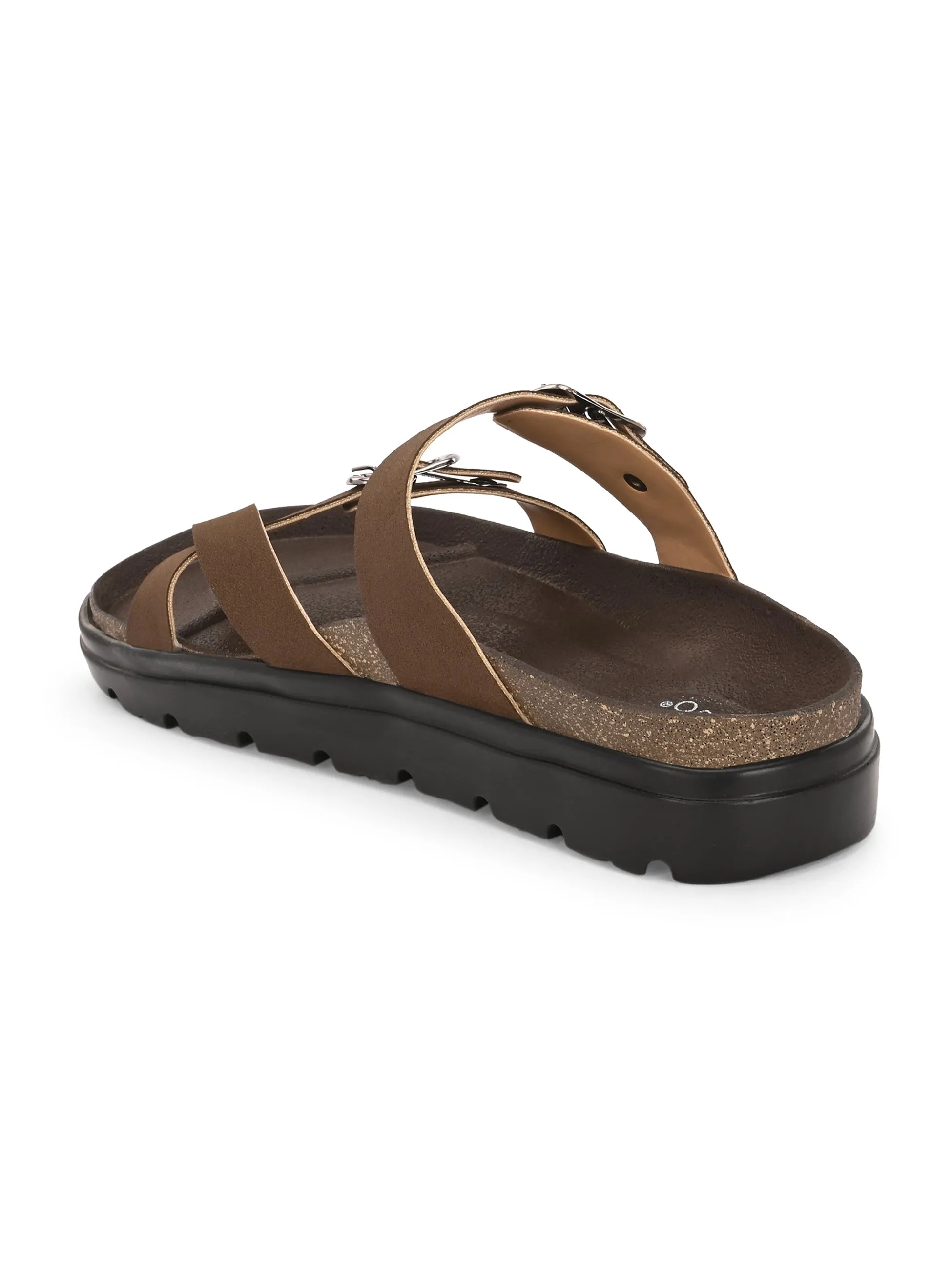 El Paso Women One Toe Slip-On Flats