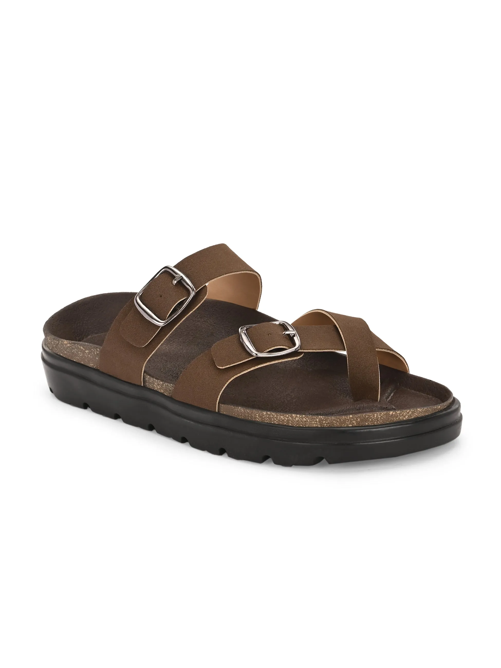 El Paso Women One Toe Slip-On Flats