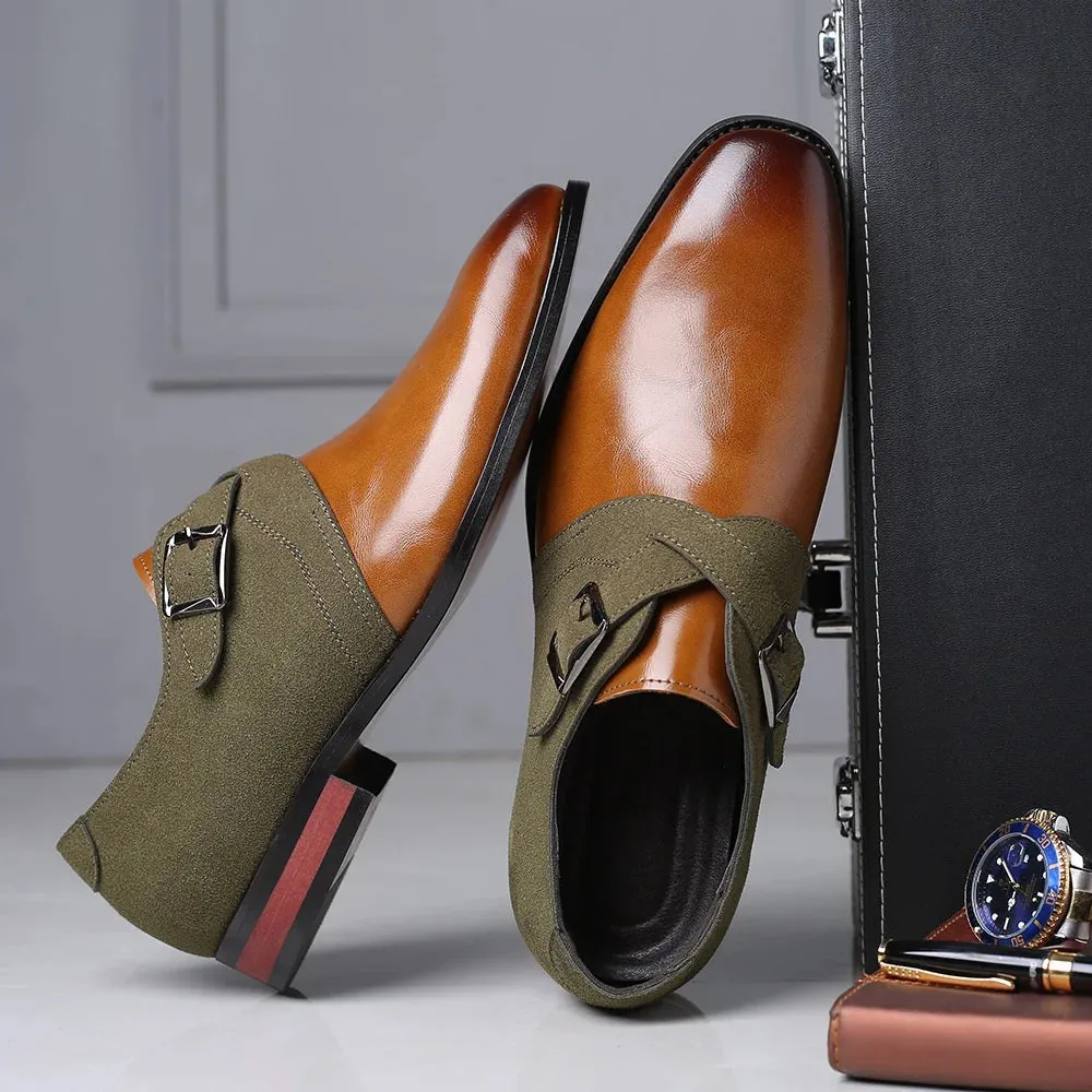 Elke - Buckle Suede Loafer
