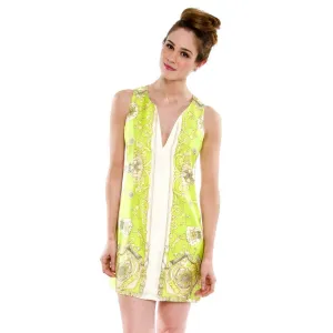 Emily Lime Sublime Silk Dress
