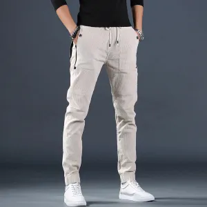 Fashionable Casual Corduroy Joggers for Men - Autumn Trousers