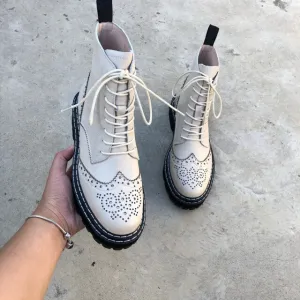 Genuine Leather Boots Women