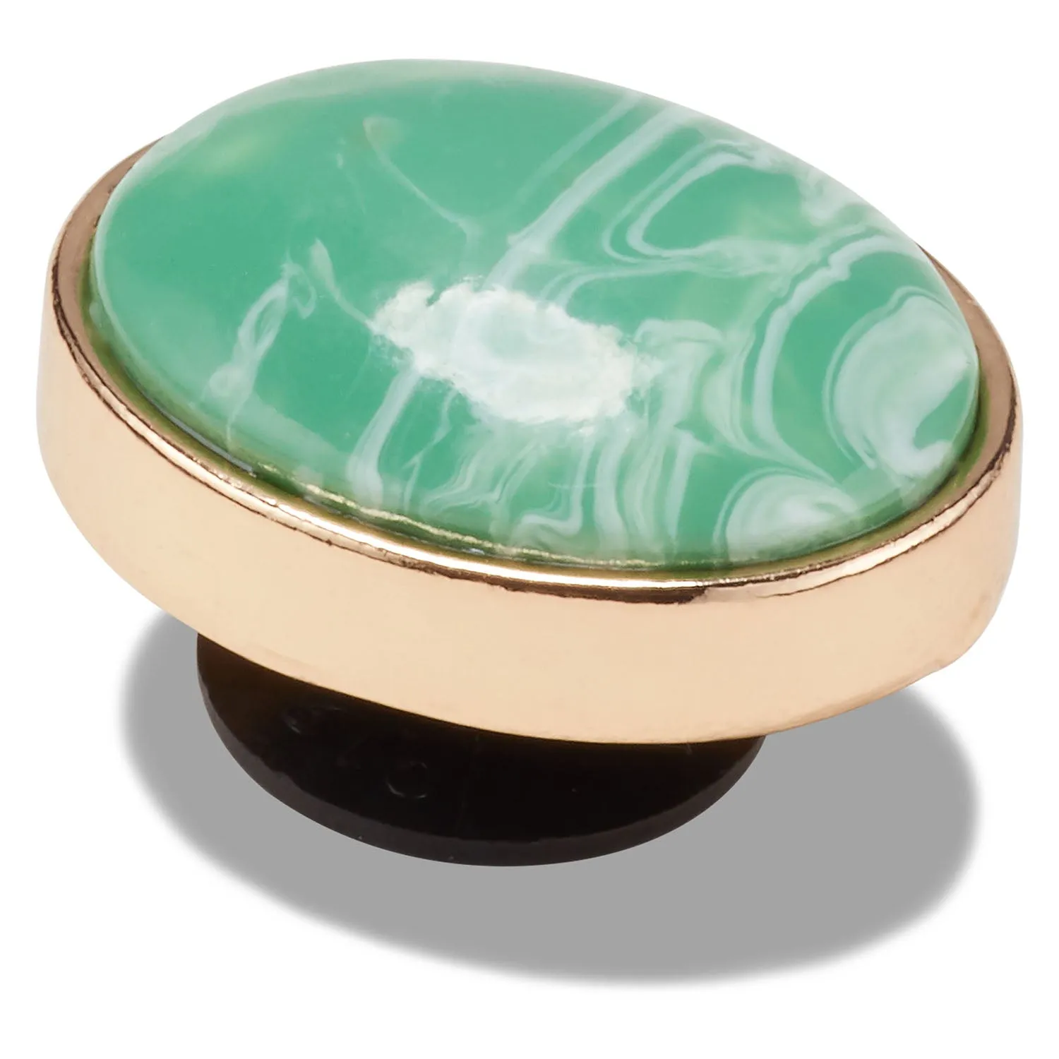 Green Oval Jibbitz