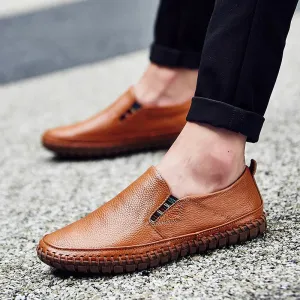 Herren Leder Premium Loafers - Milan