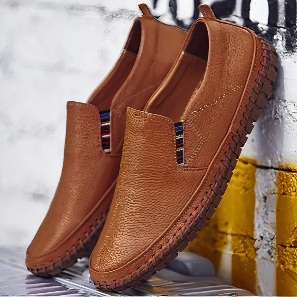 Herren Leder Premium Loafers - Milan