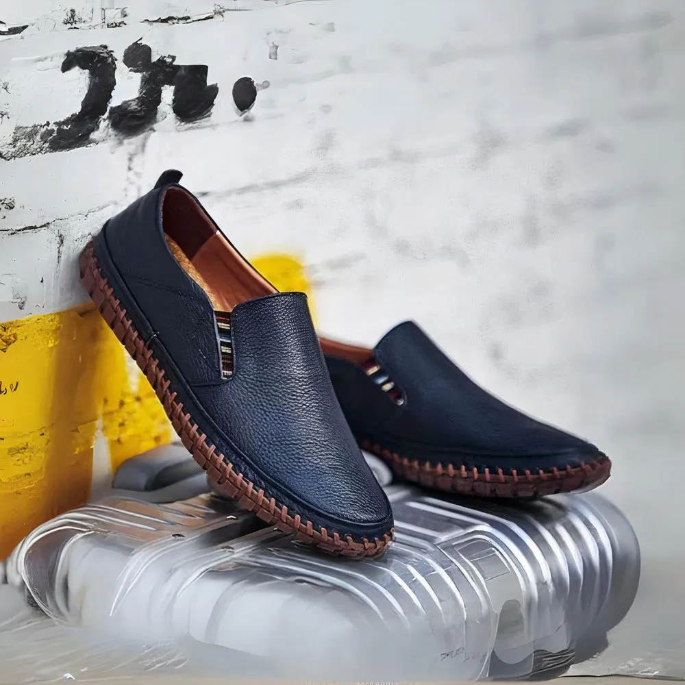 Herren Leder Premium Loafers - Milan
