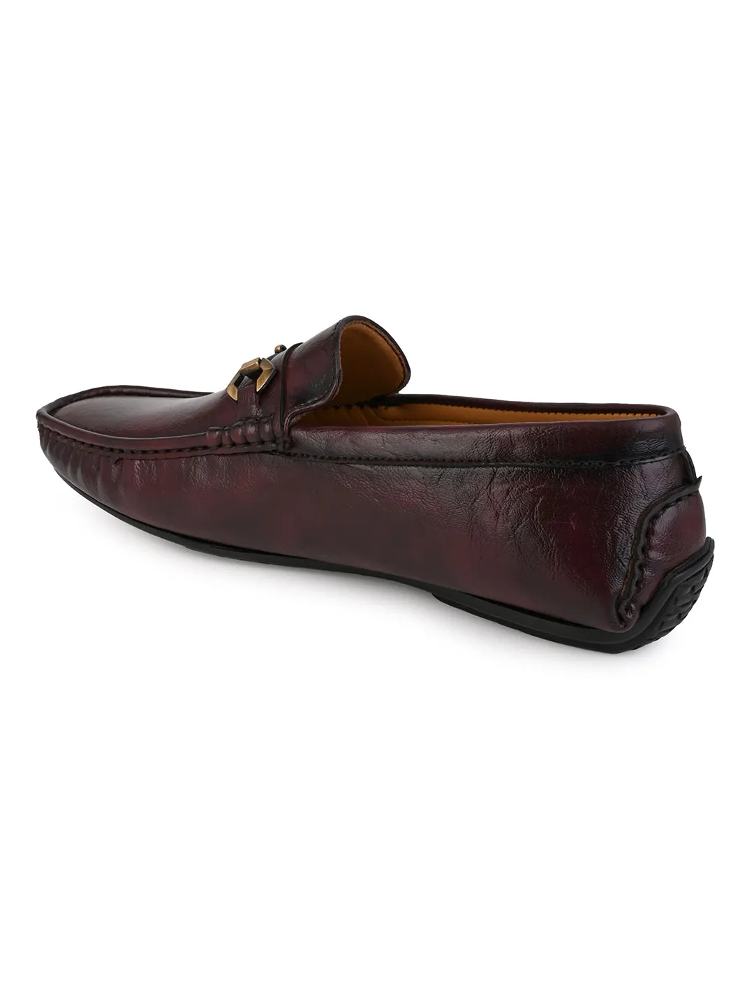 Hydes N Hues Men Cherry Loafers