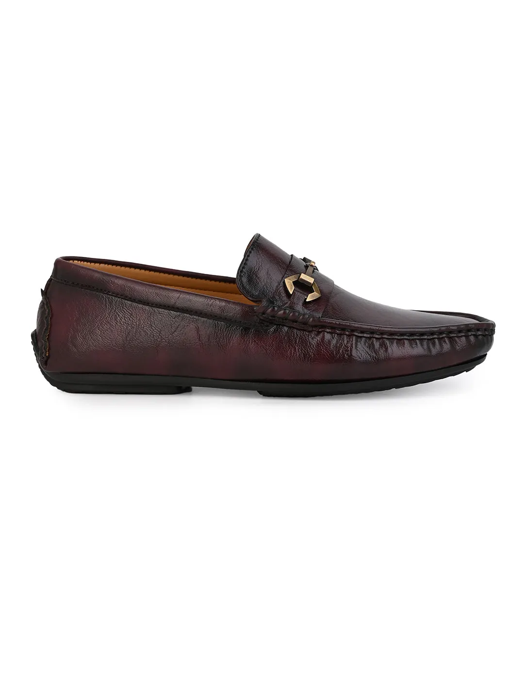 Hydes N Hues Men Cherry Loafers
