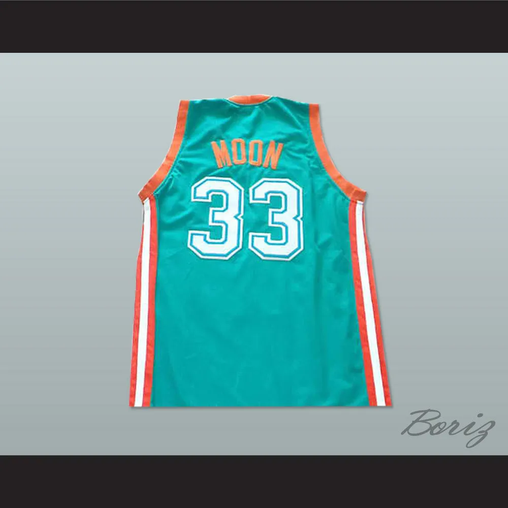 Jackie Moon 33 Flint Tropics Teal Basketball Jersey Semi Pro