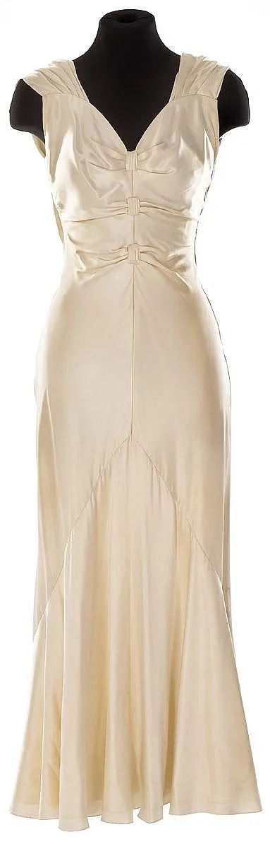 Jennifer Connelly as Jenny Blake Gown Satin Ball Dress from The Rocketeer 1991