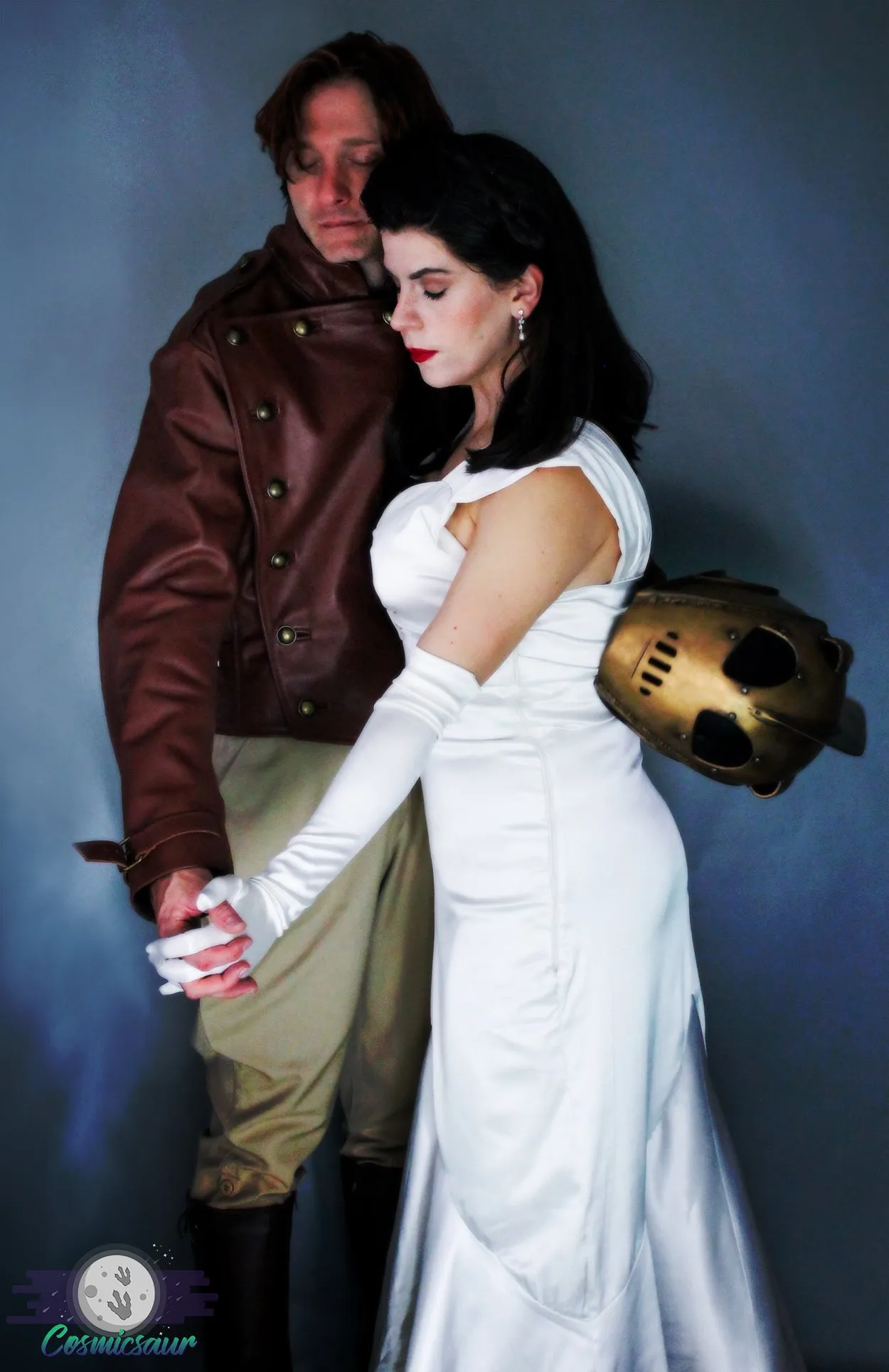 Jennifer Connelly as Jenny Blake Gown Satin Ball Dress from The Rocketeer 1991