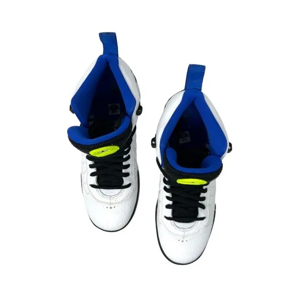 Jordan Jumpman NIKE Pro BG White Cyber Size 6Y 7.5W Basketball Sneaker