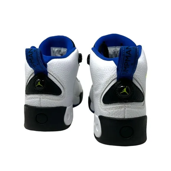 Jordan Jumpman NIKE Pro BG White Cyber Size 6Y 7.5W Basketball Sneaker