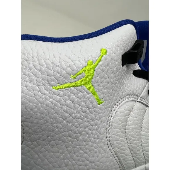 Jordan Jumpman NIKE Pro BG White Cyber Size 6Y 7.5W Basketball Sneaker