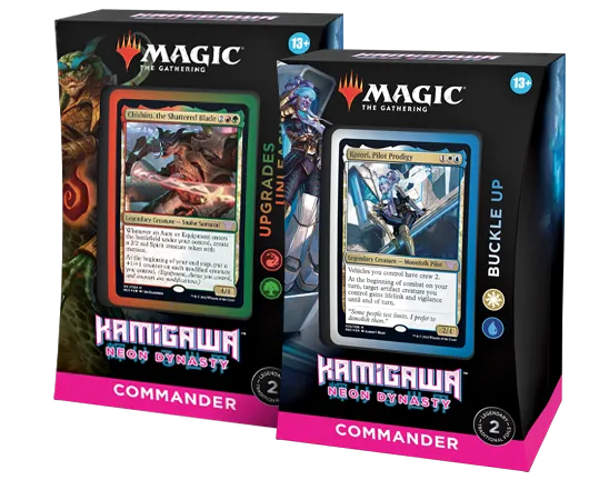 Kamigawa Neon Dynasty Commander Decks