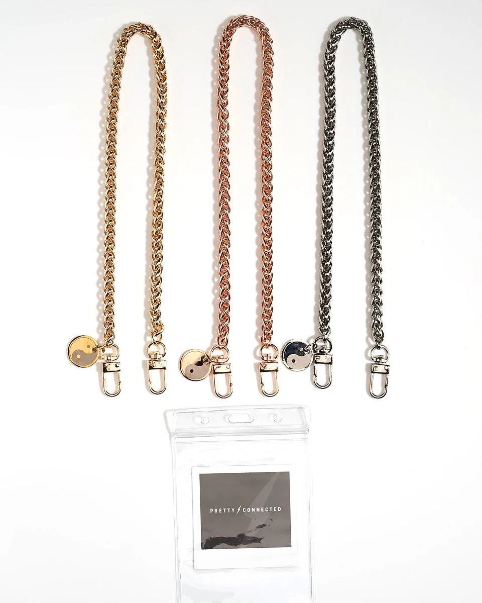 Kesha X PC Strap with ID/Vaxx Case   Chain