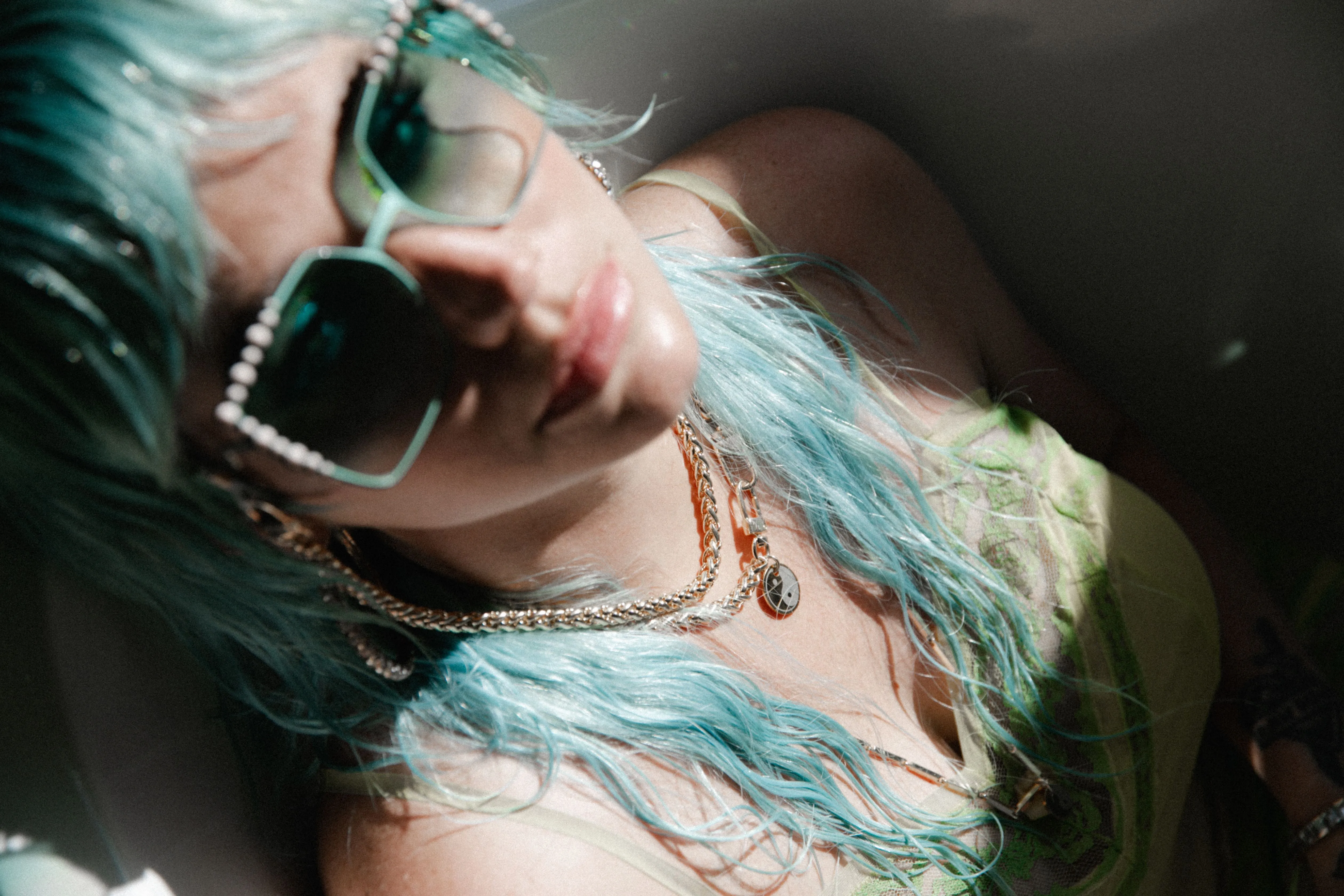 KESHA x PC Yin Yang Braided Necklace to Mask Chain