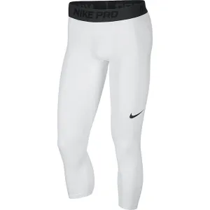 Legíny Nike Pro Men'S 3/4 Basketball Tights biele