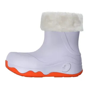 Lilac Boots with Napped Linings Navarra Women