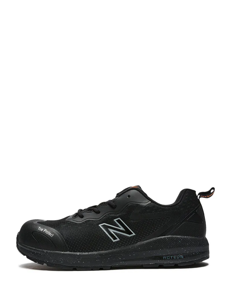Logic Safety Work Shoe - Black/Orange