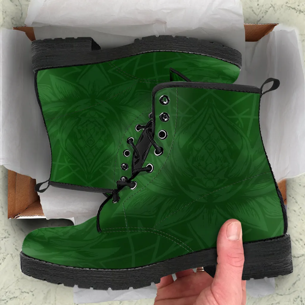 Lotus Vegan Leather Boots