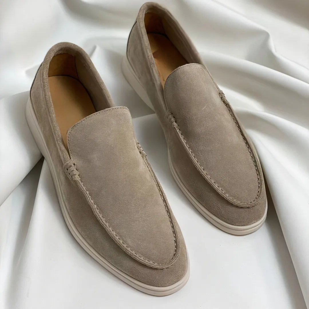 LuxLeather Eleganz Loafers: Premium Rindsleder Loafers