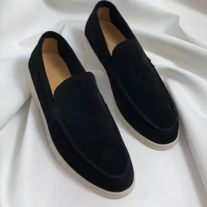 LuxLeather Eleganz Loafers: Premium Rindsleder Loafers