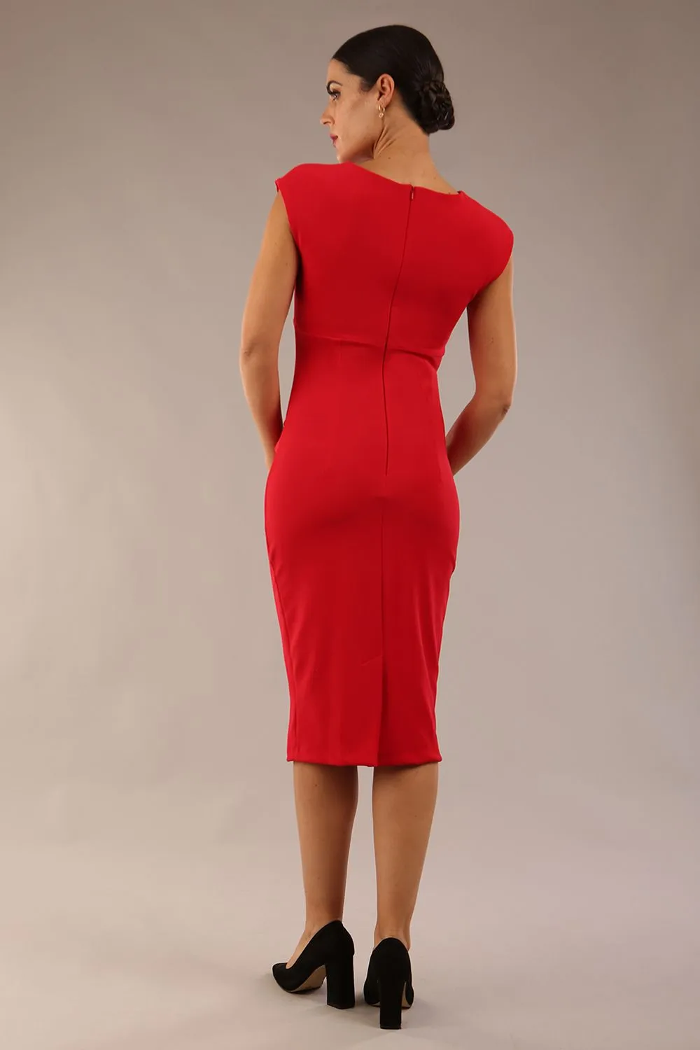 Lydia Sleeveless Pencil Dress