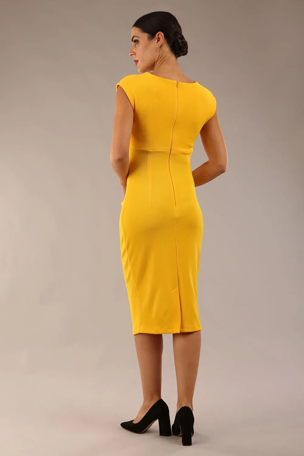 Lydia Sleeveless Pencil Dress
