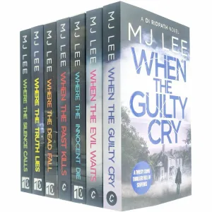 M J Lee DI Ridpath Series Collection 7 Books Set (When the Guilty Cry)