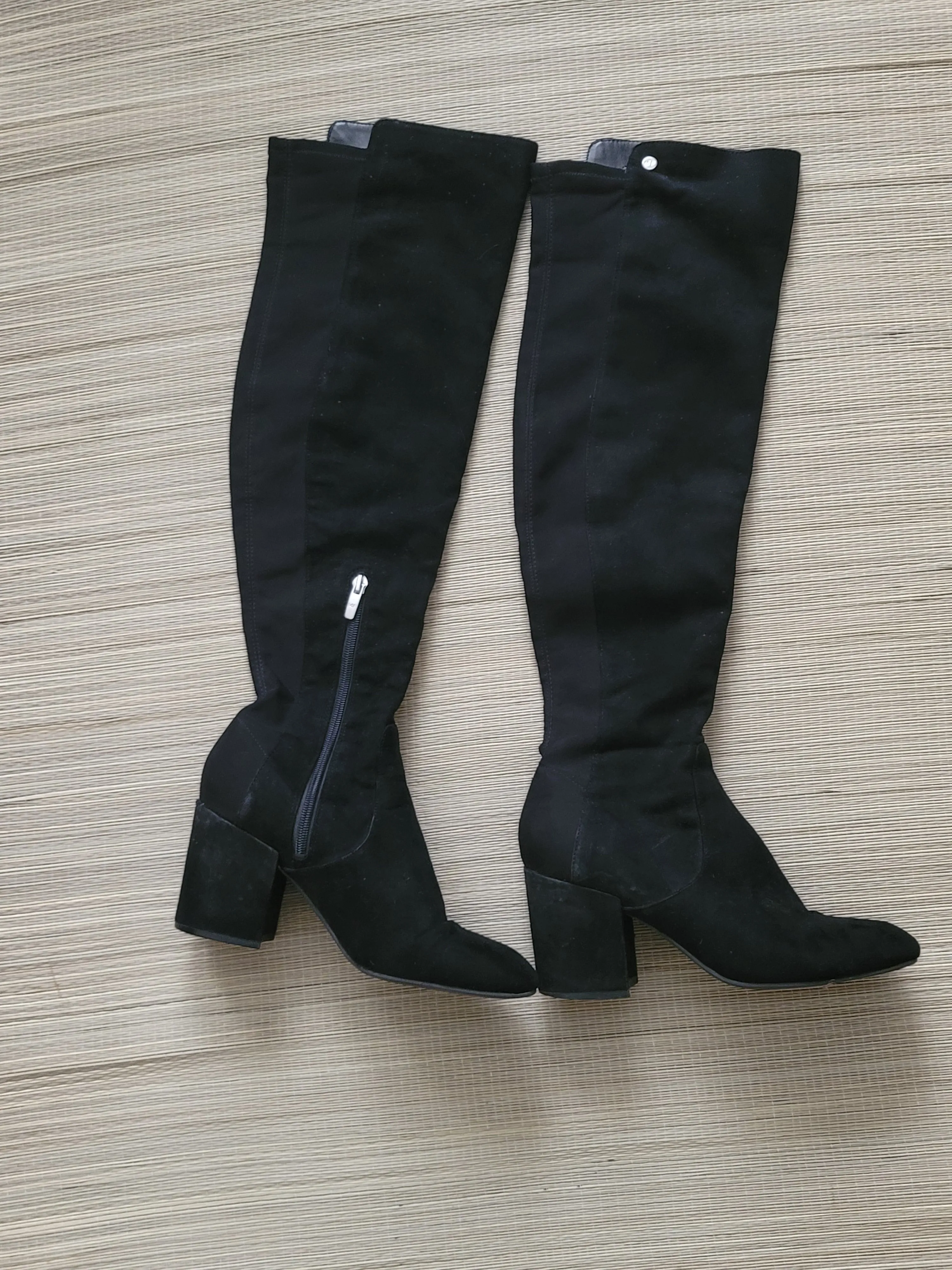 Marc Fisher Black Suede Boots