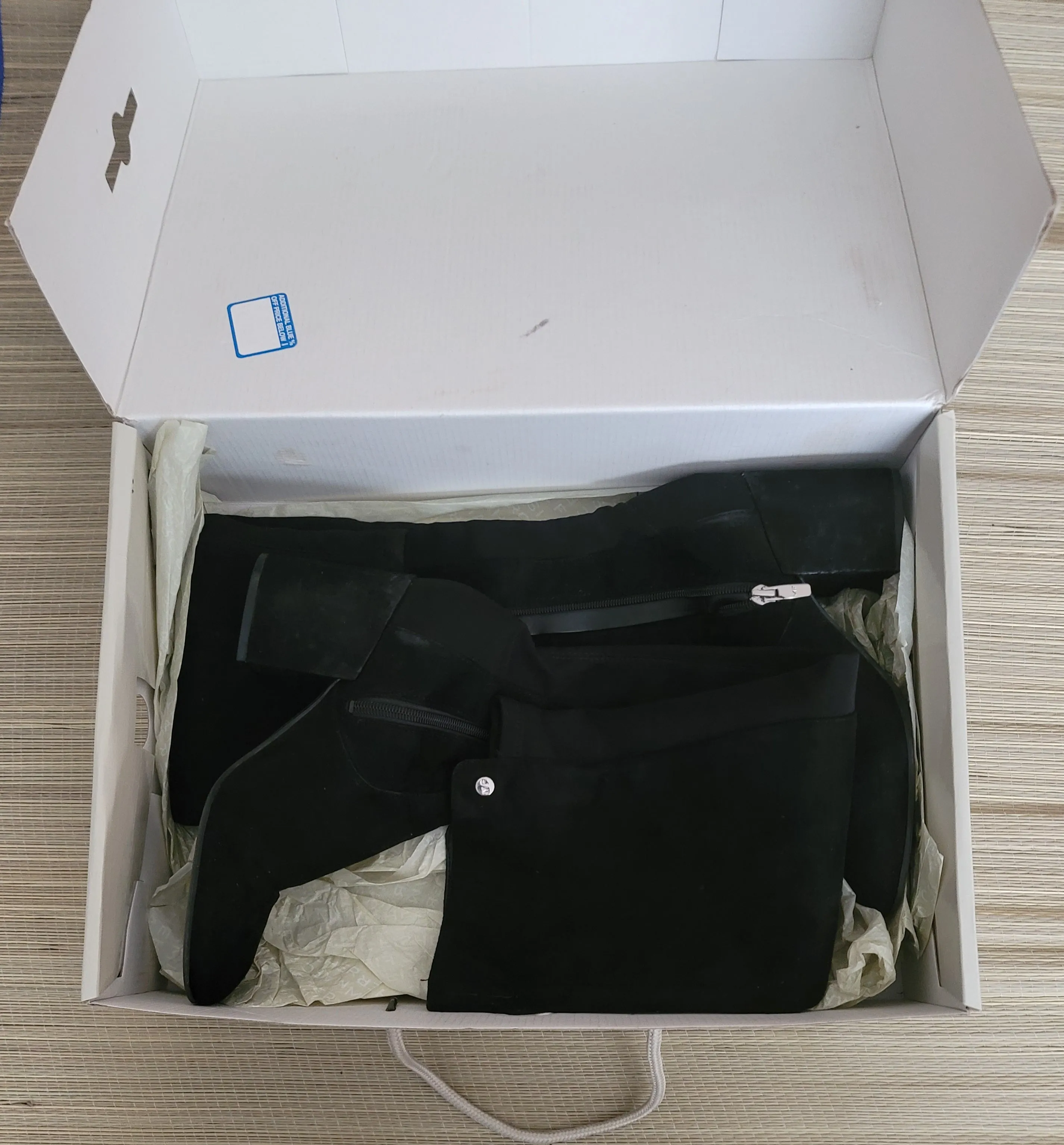 Marc Fisher Black Suede Boots