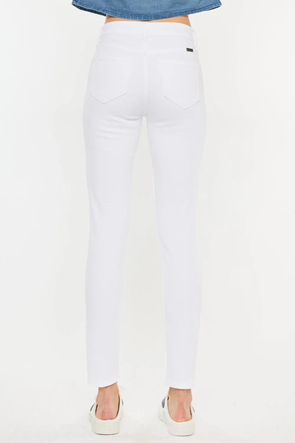 Marina Kancan High Rise Ankle Skinny Jeans