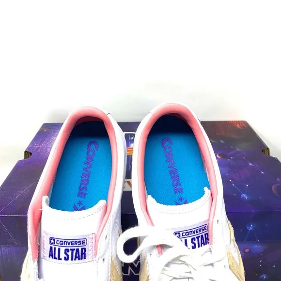 💖MEGA SALE💖Converse Men  172481C PRO LEATHER OX White Onyx Multi Basketball