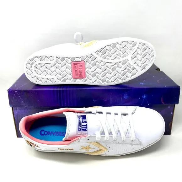 💖MEGA SALE💖Converse Men  172481C PRO LEATHER OX White Onyx Multi Basketball
