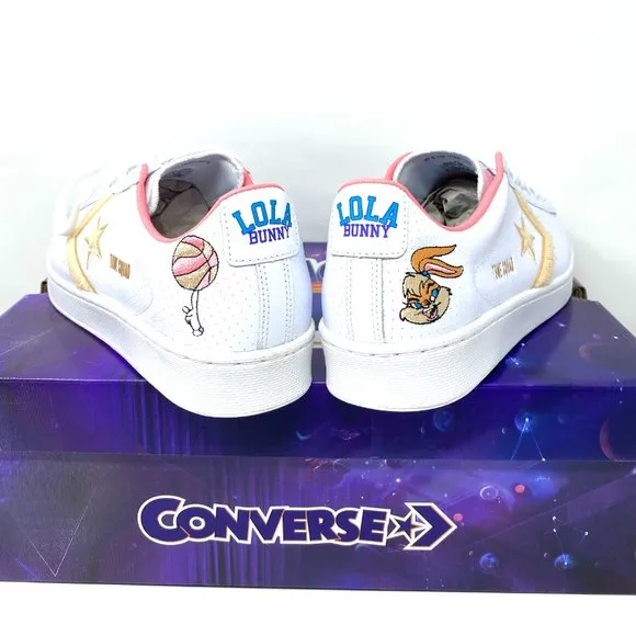 💖MEGA SALE💖Converse Men  172481C PRO LEATHER OX White Onyx Multi Basketball