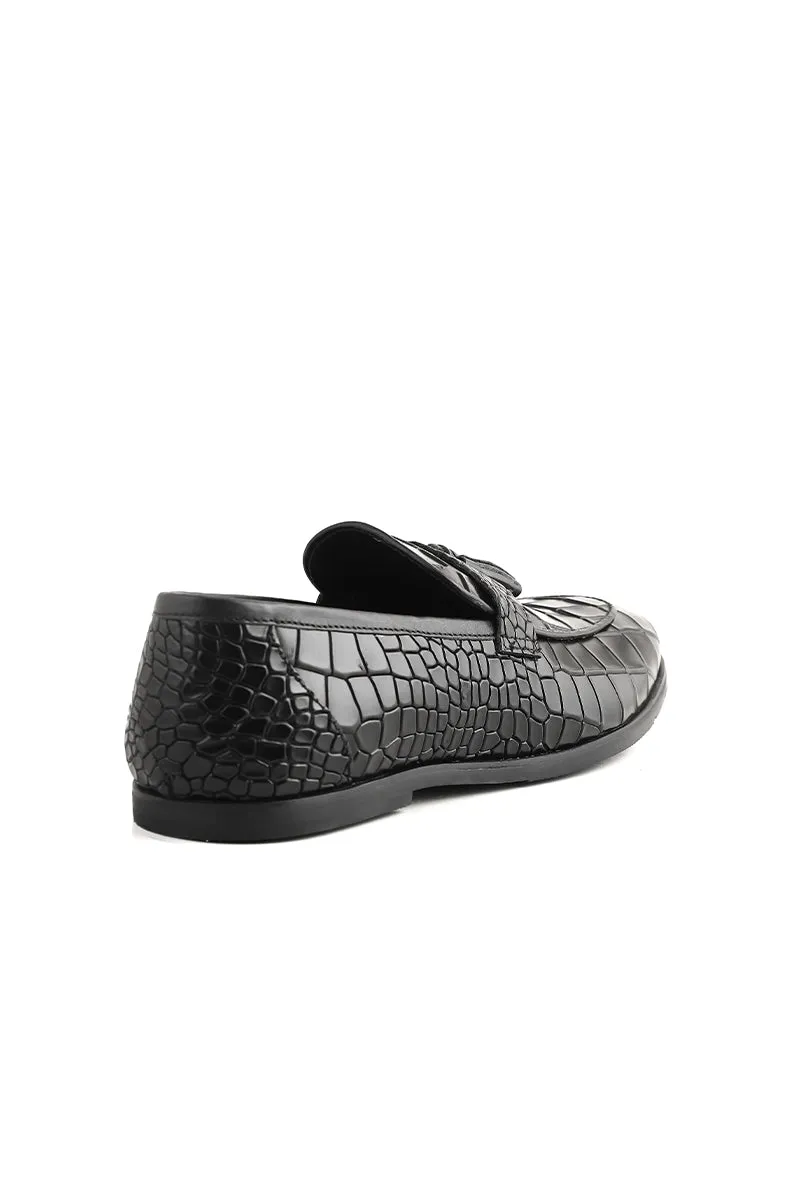 Men Formal Loafers M38065-Black