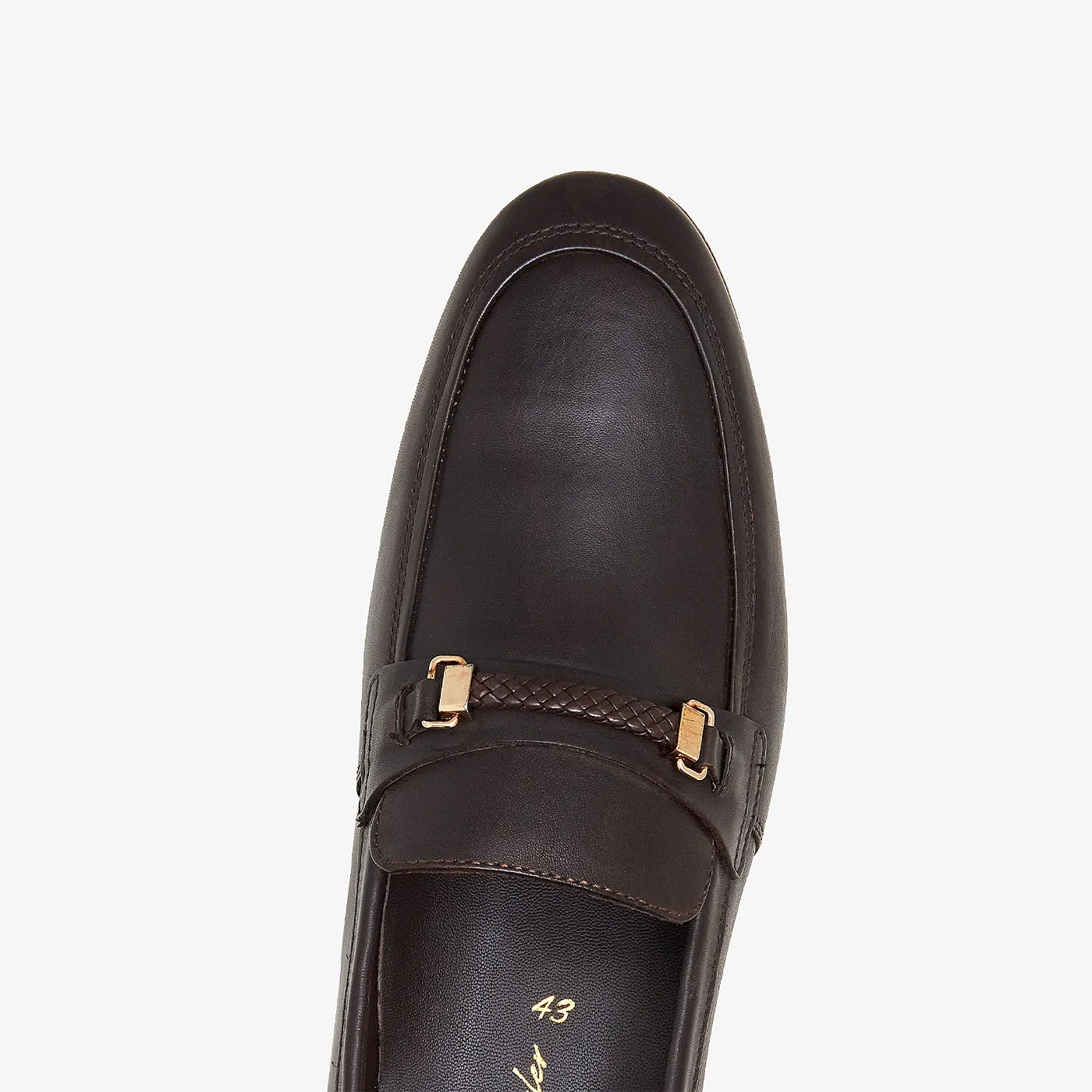 Men's Buckled Formal Loafers