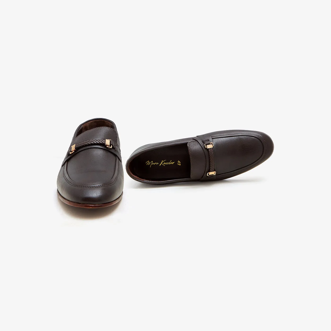 Men's Buckled Formal Loafers