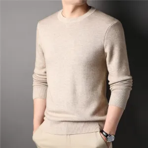 Men's Classic Knit Crewneck Sweater