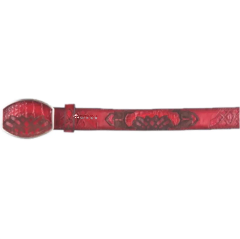 Men’s Los Altos Caiman Hornback Western Fashion Belt