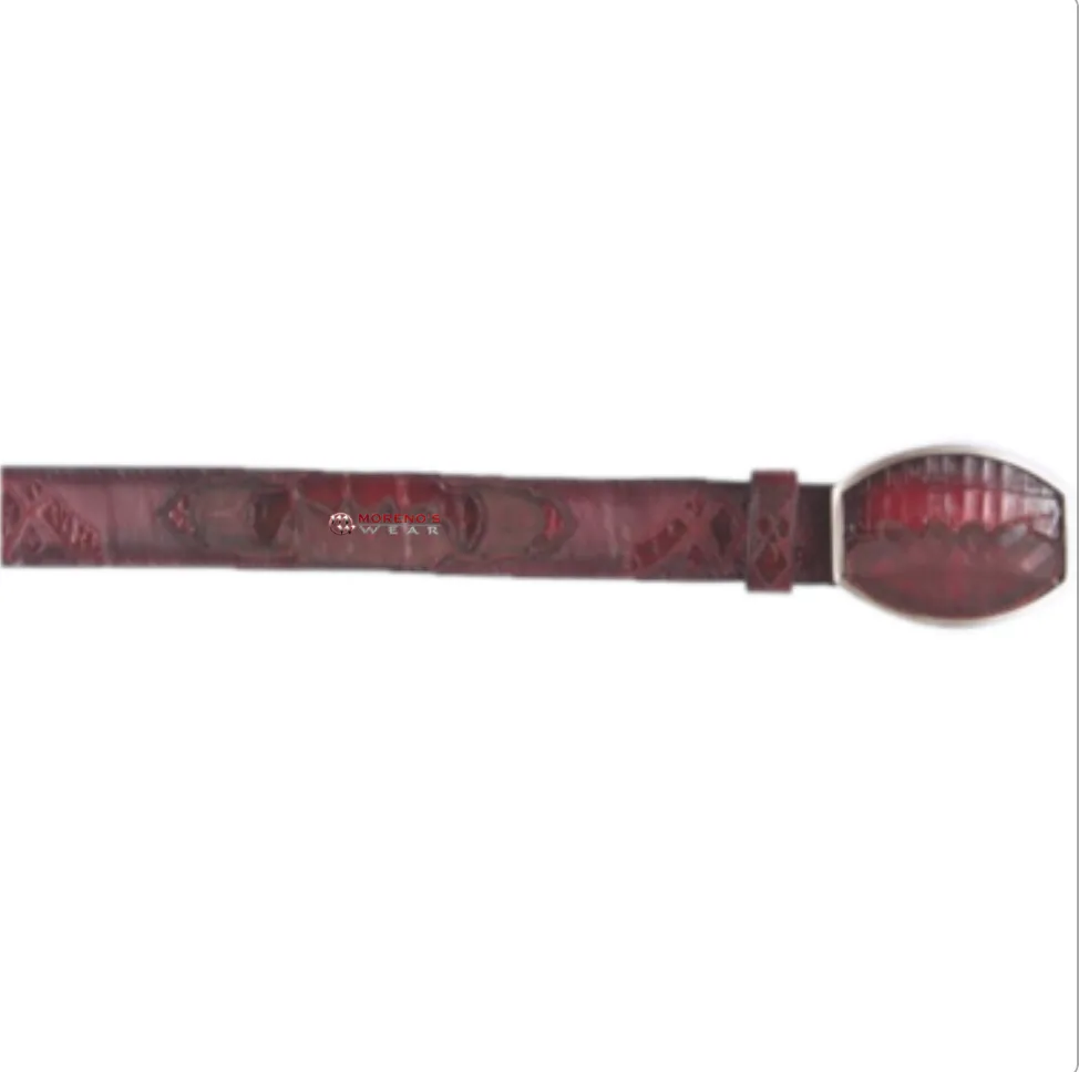 Men’s Los Altos Caiman Hornback Western Fashion Belt