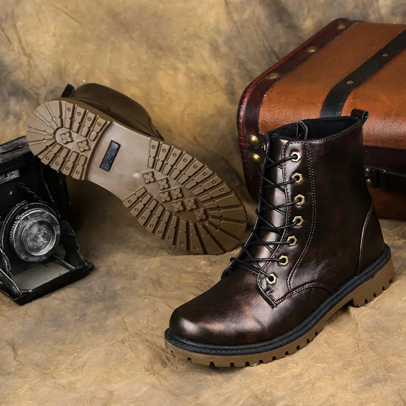 Men's Plush Fashion Boots