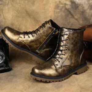 Men's Plush Fashion Boots