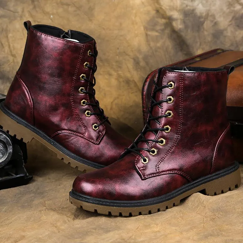 Men's Plush Fashion Boots