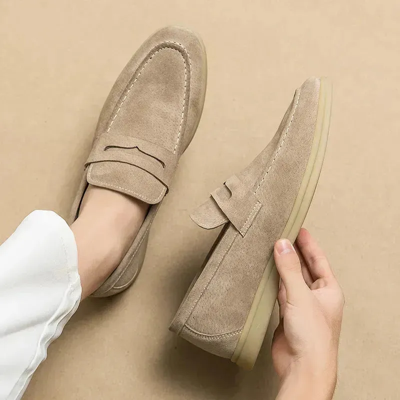 Men's Yacht Club |  Leather Old Money Loafers